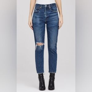 Citizens of Humanity Premium Vintage Emerson Button Fly Slim Boyfriend B…